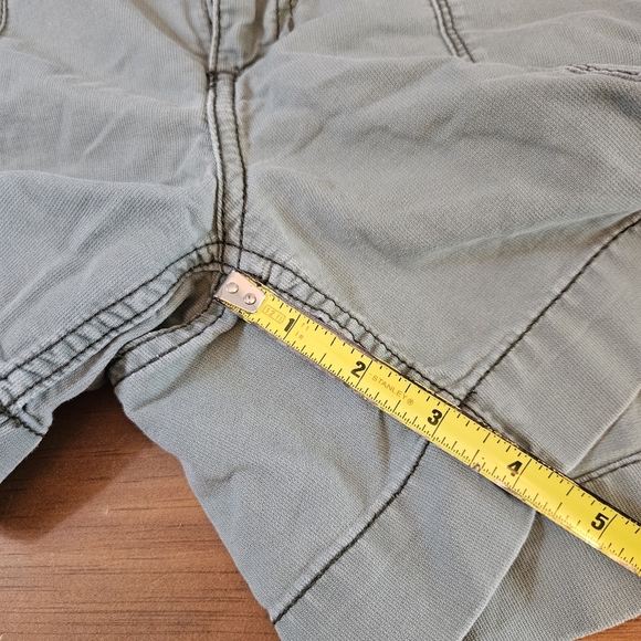 Polo Jeans Company Ralph Lauren Vintage Womens Utility Shorts Olive Green Size 6 - Picture 7 of 8